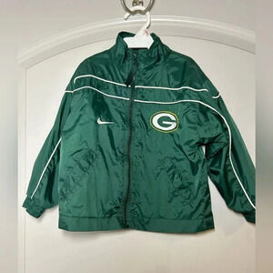 Nike Greenbay packers vintage  NFL children’s windbreaker size 24 months
